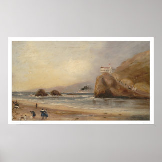 Affiches SF beach, Seal Rock et Cliff House (1166)