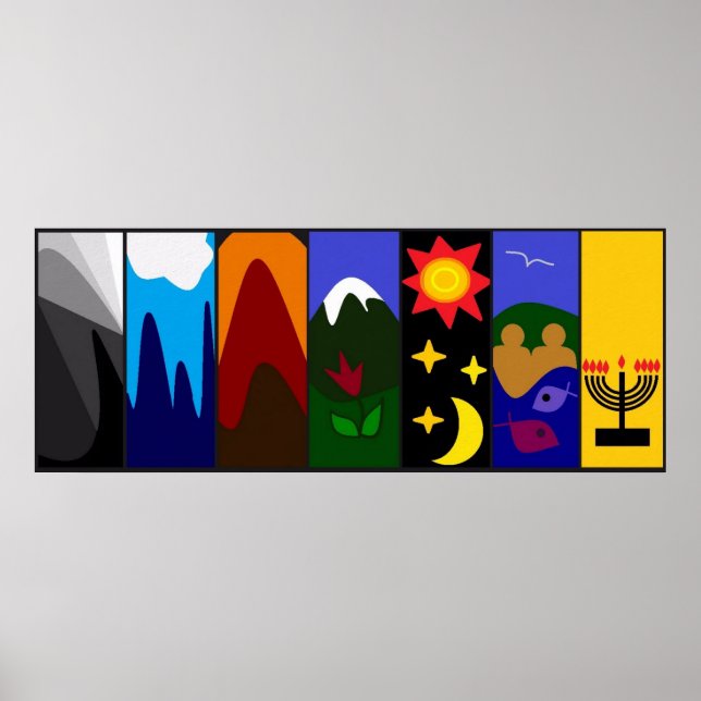 Affiches Shabbat Shalom (Devant)