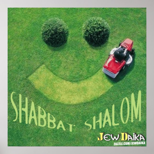 Affiches Shabbat Shalom (Devant)
