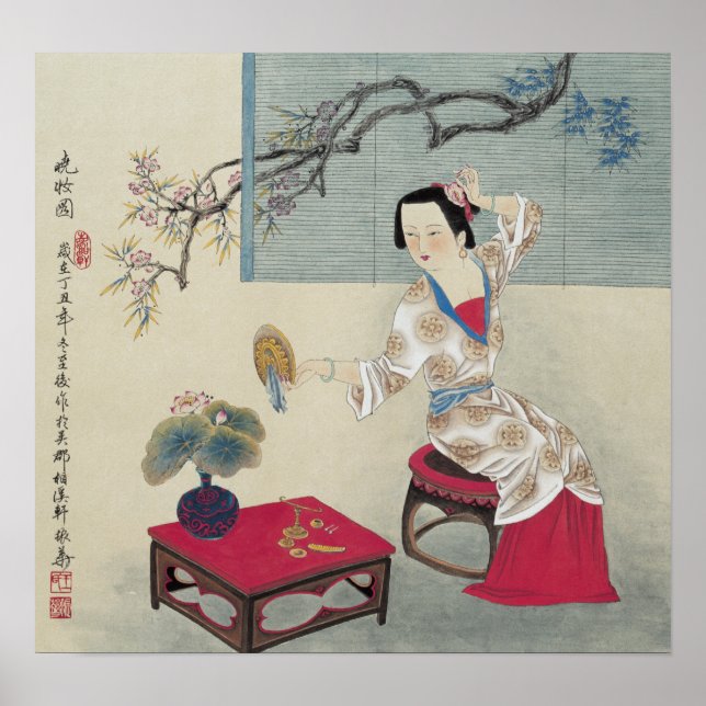 Affiches S'habiller le matin (Devant)