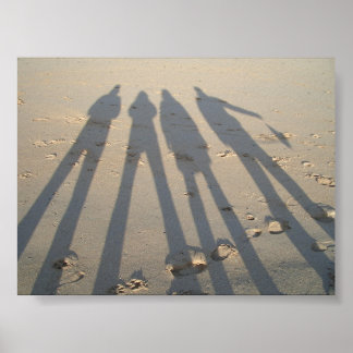Affiches Shadows On Sand