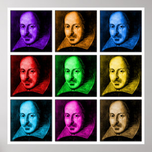 Affiches Shakespeare Pop Art