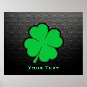 Affiches Shamrock lisse