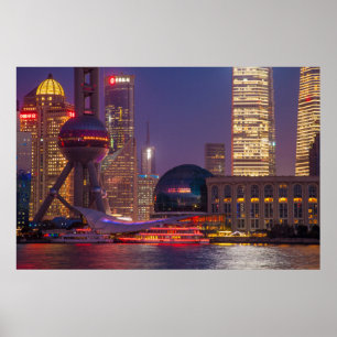 Affiches Shanghai, Chine