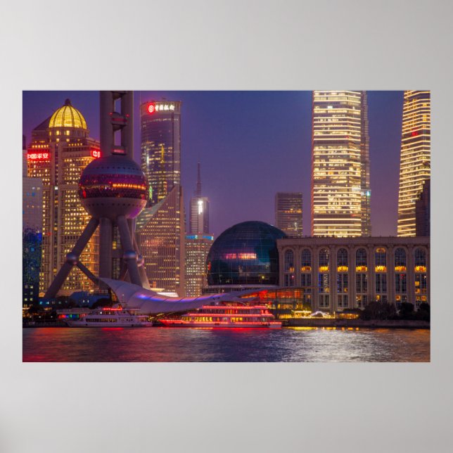 Affiches Shanghai, Chine (Devant)