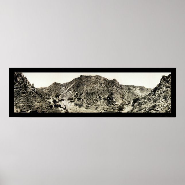 Affiches Shannon Mines Metcalf Arizona Photo 1909 (Devant)