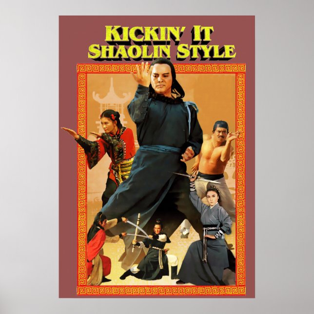 Affiches Shaolin Kung Fu (Devant)