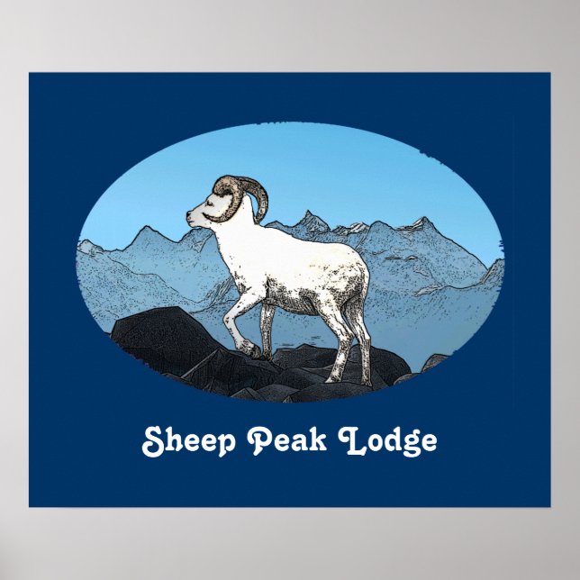 Affiches Sheep Peak Lodge (Devant)