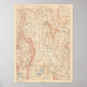 Affiches Sheffield, le Massachusetts