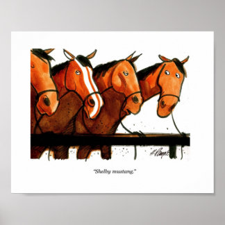 Affiches Shelby Mustang