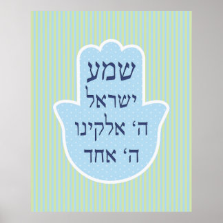 Affiches Shema Chamsa