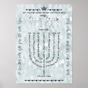 Affiches Shevitti avec l'affiche du psaume 67