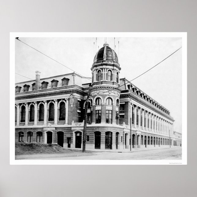 Affiches Shibe Park Baseball 1913 (Devant)