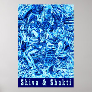 Affiches Shiva et Shakti Embrace