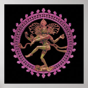 Affiches Shiva (Nataraja) la danseuse cosmique