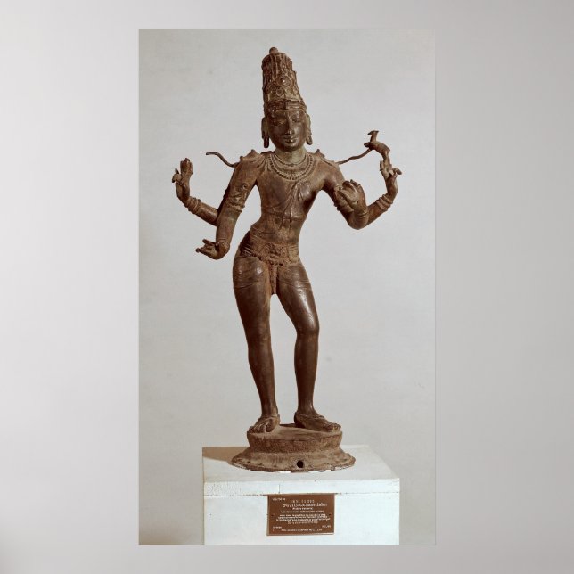 Affiches Shiva Vinadhara Dakshina-Murti, Dravidian (Devant)