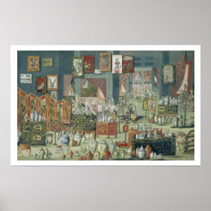 Affiches Shop Selling Chinese Goods, mid-18th century (cera