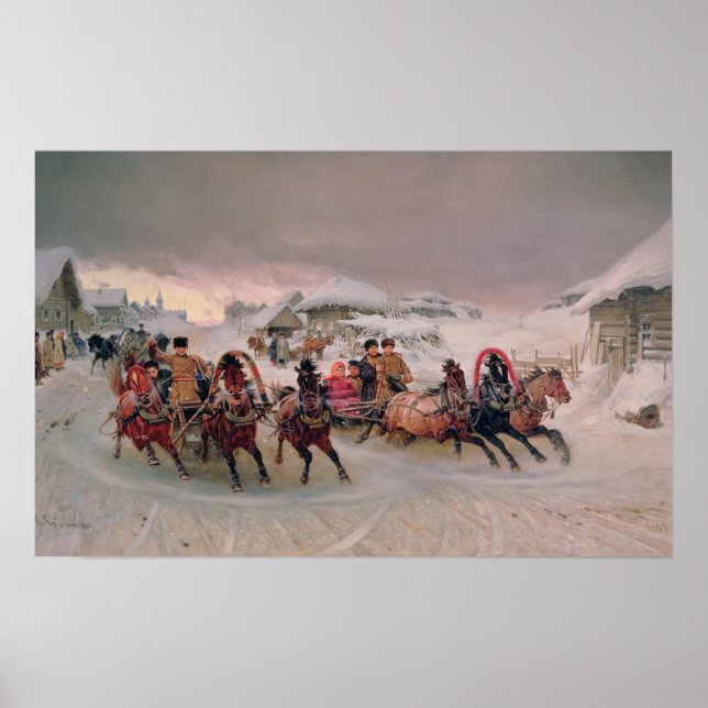 Affiches Shrovetide, 1889 (Devant)