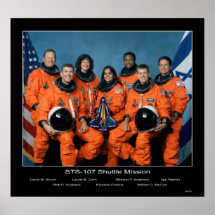 Affiches Shuttle-sts107-s-002