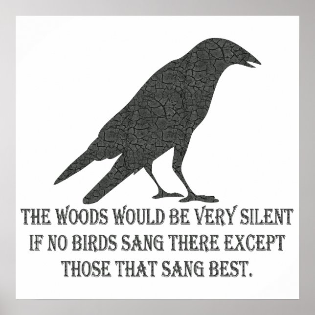 Affiches Si aucun oiseau ne chante (Devant)