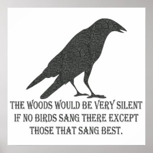 Affiches Si oiseau ne chantait pas