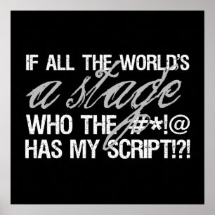 Affiches Si tout le monde est une étape…