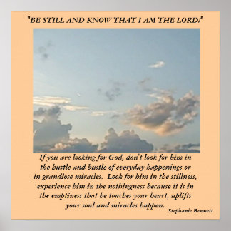 Affiches Si vous cherchez Dieu