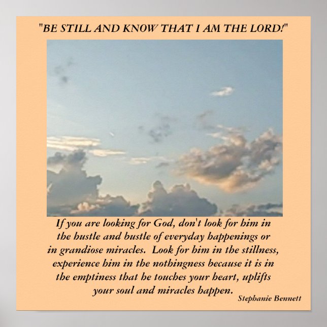 Affiches Si vous cherchez Dieu (Devant)