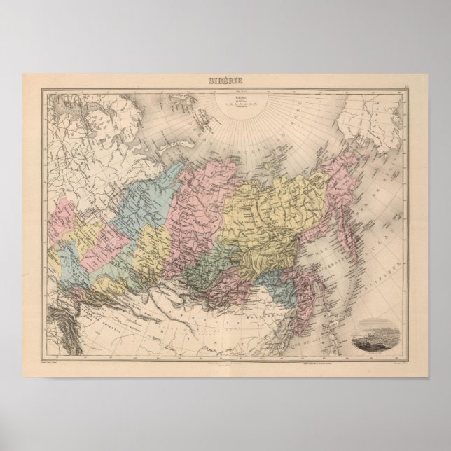 Affiches Sibérie (Devant)