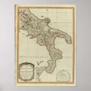 Affiches Sicily, Kingdom of Naples