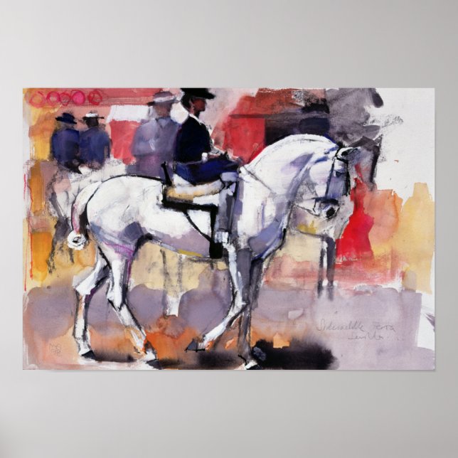 Affiches Side-saddle at the Feria de Sevilla 1998 (Devant)