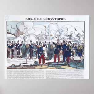 Affiches Siège de Sébastopol, 1854-1855