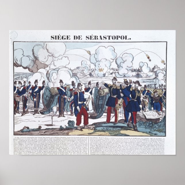 Affiches Siège de Sébastopol, 1854-1855 (Devant)