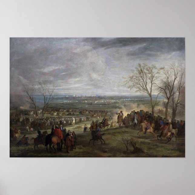 Affiches Siège de Valenciennes, 1677 (Devant)