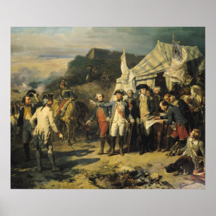 Affiches Siège de Yorktown, le 17 octobre 1781, 1836