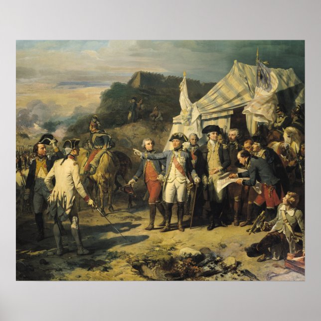 Affiches Siège de Yorktown, le 17 octobre 1781, 1836 (Devant)