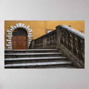 Affiches Sienne, Toscane, Italie - Vue en angle bas