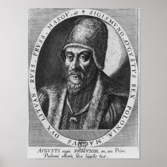 Affiches Sigismund Augustus, roi de Pologne (Devant)