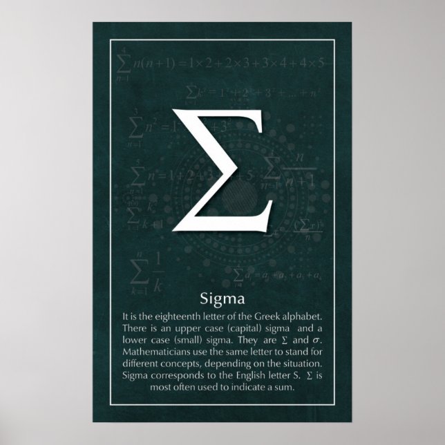 Affiches Sigma (Devant)
