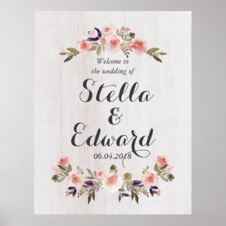 Affiches Signal d'accueil mariage