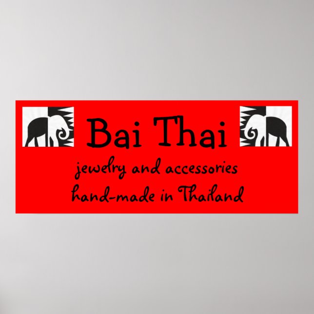 Affiches SIGNE BAIE Thai (Devant)