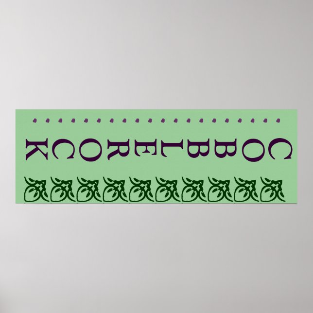 AFFICHES SIGNE DE COBLEROCK (Devant)