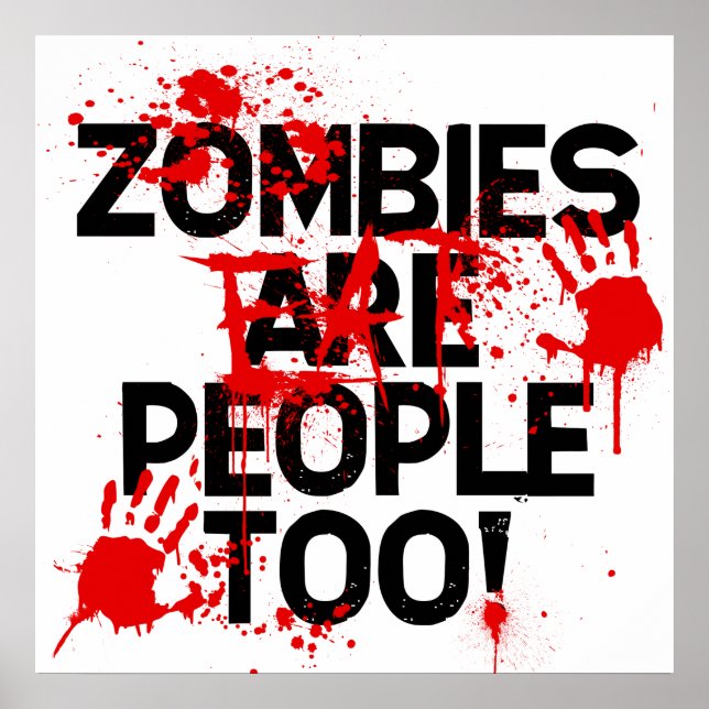 Affiches Signe de protestation (Devant)