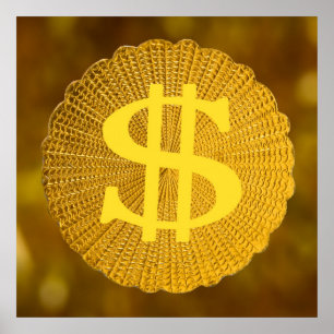 Affiches signe dollar