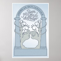 Signer l'ami et l'entrée (ASL)
