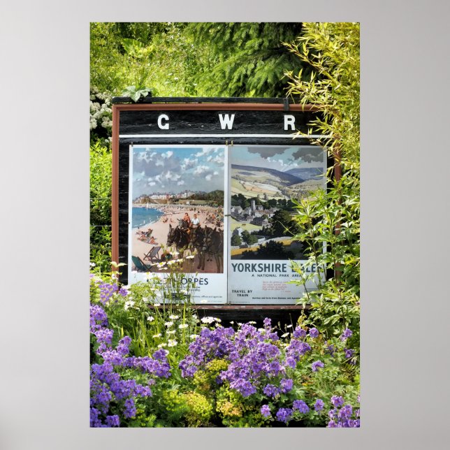 AFFICHES SIGNES D'ANCIENNE GARE (Devant)