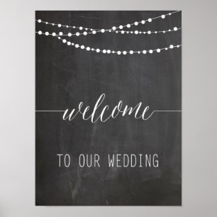 Affiches Signet Mariage d'accueil   Calligraphie