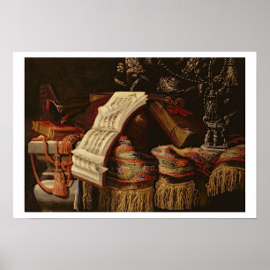 Affiches Silence Life a Book of Sheet Music