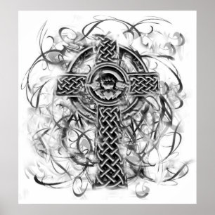 Affiches "Silver Claddagh Cross" Sarah Doherty 2008