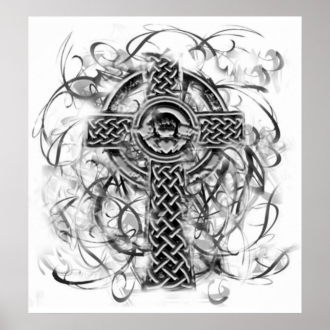 Affiches "Silver Claddagh Cross" Sarah Doherty 2008 (Devant)